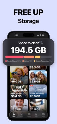Cleaner Kit - Clean Up Storage App Store screenshot 2