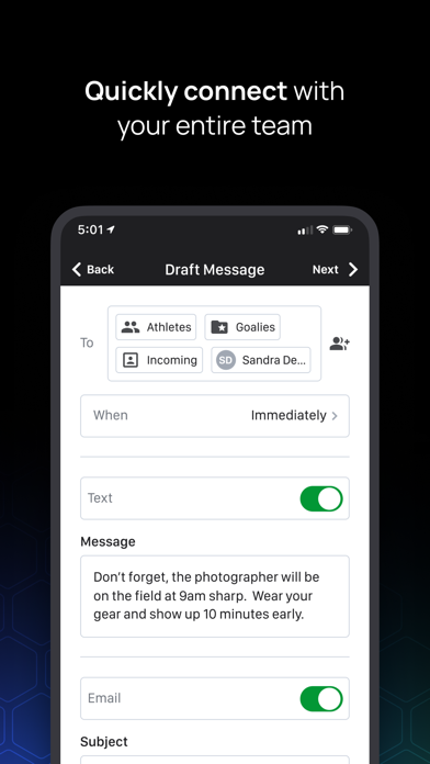Teamworks App Store screenshot 2