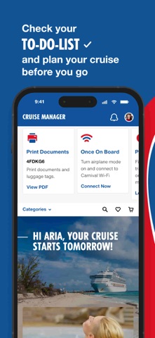 Carnival HUB App Store screenshot 1