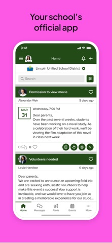 ParentSquare App Store screenshot 2