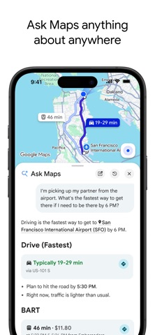 Google Maps App Store screenshot 2