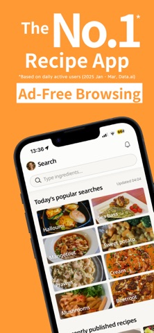 Cookpad Recipes App Store screenshot 1
