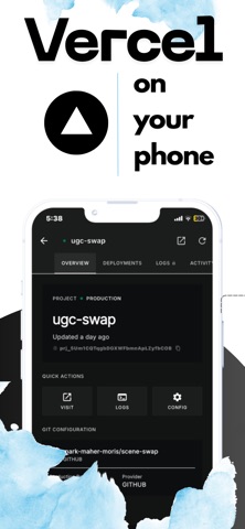 Vercel Manager & Stats - vero App Store screenshot 1