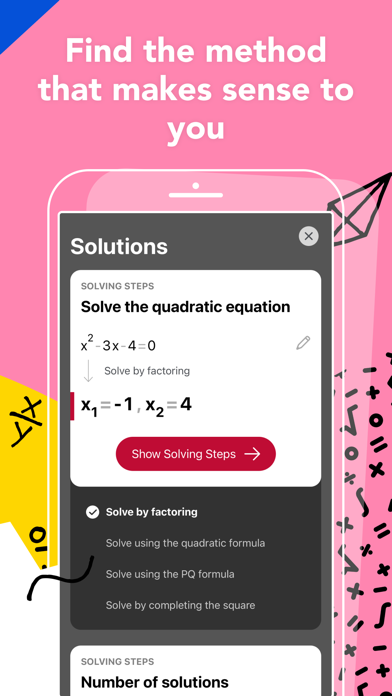 Photomath App Store screenshot 2