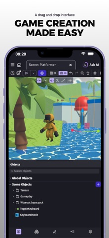 GDevelop - Create & Play Games App Store screenshot 2