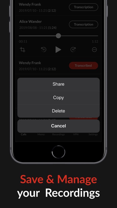 VoiceNotes: Audio Recordings App Store screenshot 2