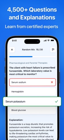 NCLEX 2026 Simple Exam Prep App Store screenshot 2