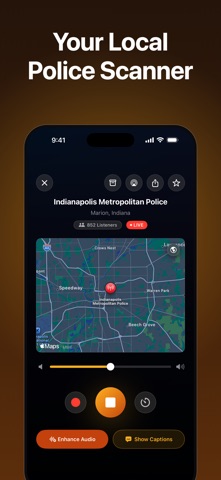 Police Scanner: Crime Radar App Store screenshot 1