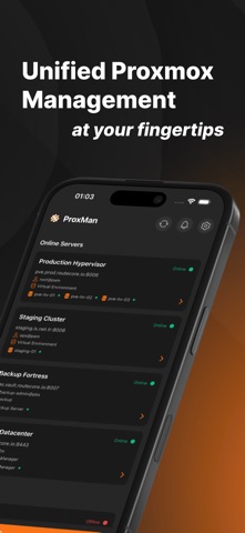 ProxMan App Store screenshot 1