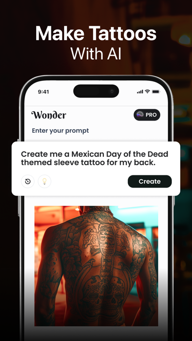 Wonder - AI Art Generator App Store screenshot 2