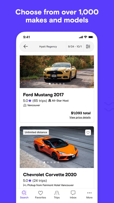 Turo — Better car rental App Store screenshot 2