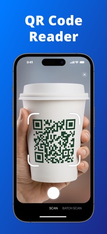QR Code Reader，Barcode Scanner App Store screenshot 1