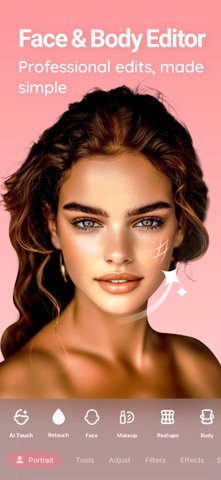 Peachy - AI Face & Body Editor App Store screenshot 1