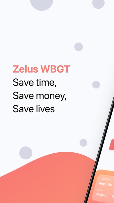 Zelus WBGT App Store screenshot 1