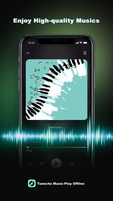 Tunecho Music-Play Offline App Store screenshot 1