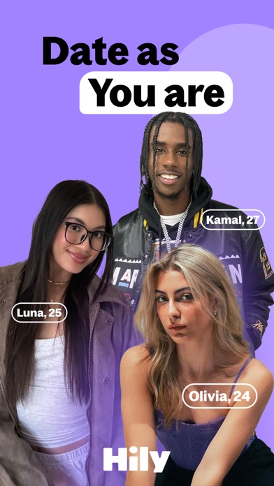 Hily Dating App: Meet. Date. App Store screenshot 1