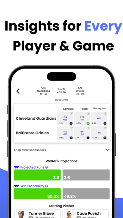 WalterPicks – Fantasy Football App Store screenshot 2