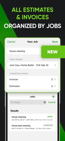Joist: Estimate Invoice Maker App Store screenshot 2