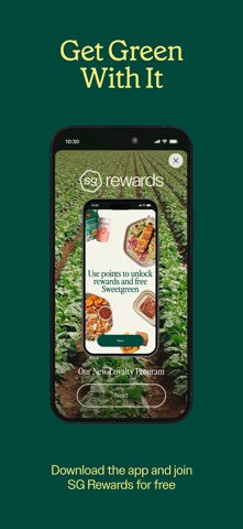sweetgreen App Store screenshot 1