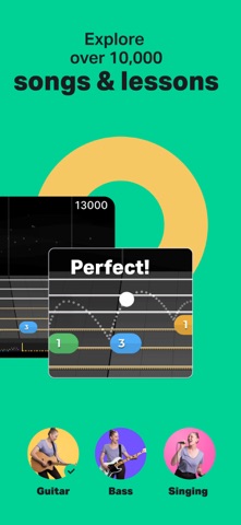 Yousician: Learn & Play Guitar App Store screenshot 2