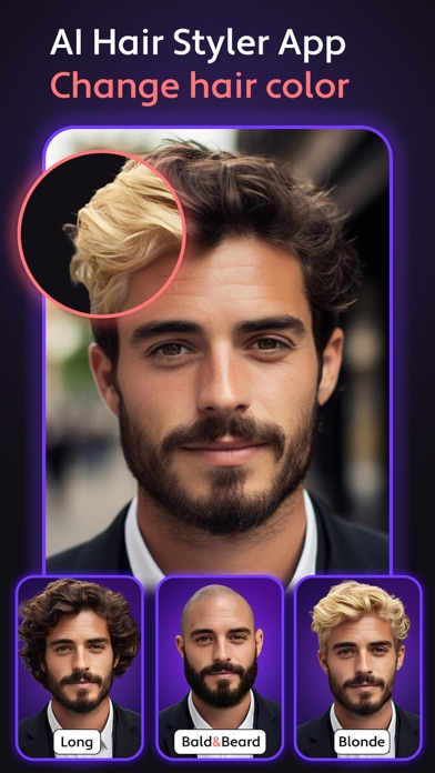 Cosmo AI：Hair・Edit Photo・Video App Store screenshot 1