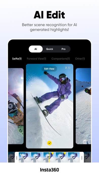 Insta360 App Store screenshot 1