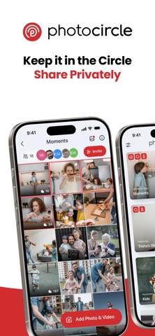 PhotoCircle App Store screenshot 1