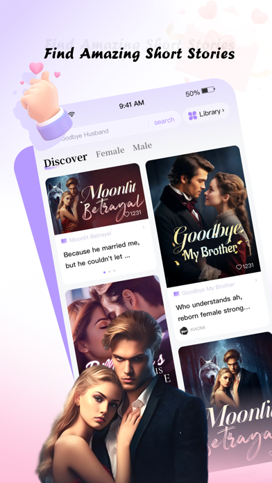 NovelShort - Novels & Fiction App Store screenshot 2