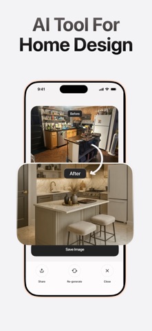 ReRoom AI: Interior Design App Store screenshot 1