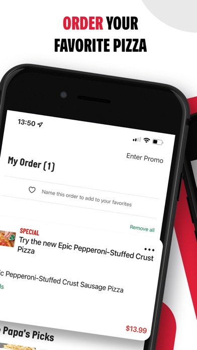 Papa Johns Pizza & Delivery App Store screenshot 2