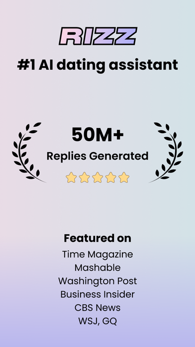 RIZZ App Store screenshot 1