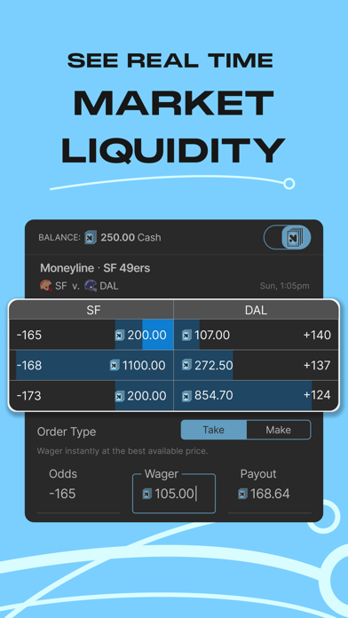 Novig: Trade & Predict Sports App Store screenshot 2