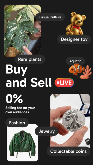 Palmstreet: Buy & Sell LIVE App Store screenshot 1
