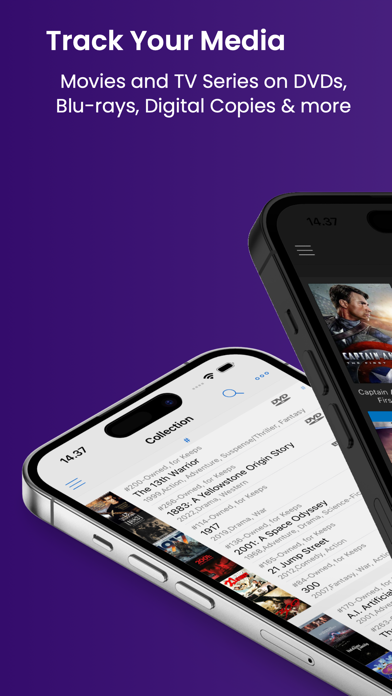 My Movies 6 - Movie & TV List App Store screenshot 1