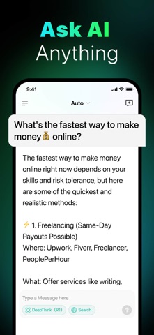 AI Chatbot & Design Assistant App Store screenshot 2