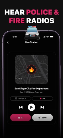 WatchOut: Police Scanner・Radio App Store screenshot 2
