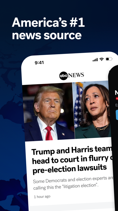 ABC News: Live Breaking News App Store screenshot 1