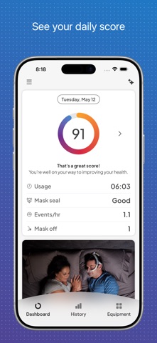 myAir™ by Resmed App Store screenshot 2
