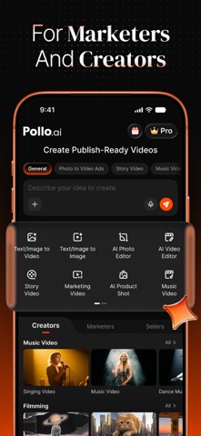 Pollo AI: AI Video & Image App Store screenshot 1