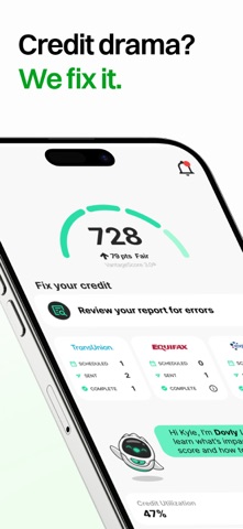 Build Credit & Fix It: Dovly App Store screenshot 2
