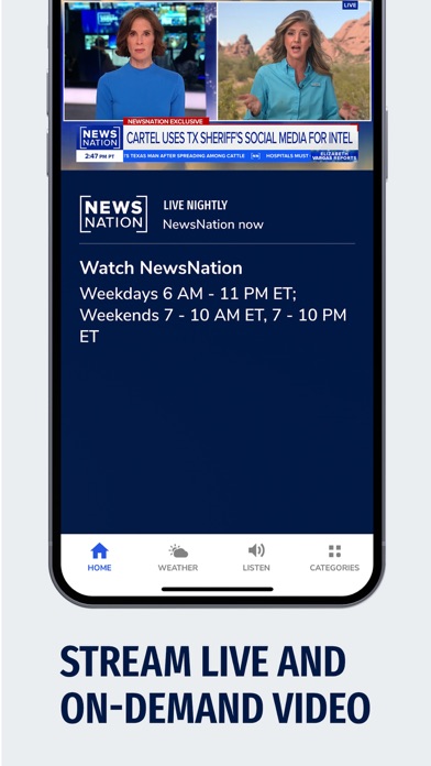 NewsNation: Unbiased News App Store screenshot 2