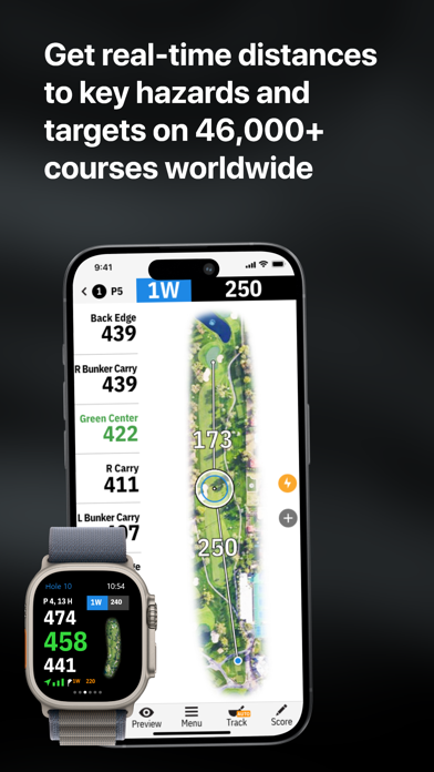 Golfshot Golf GPS Range Finder App Store screenshot 2