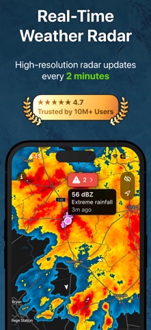 RainViewer: Live Weather Radar App Store screenshot 1