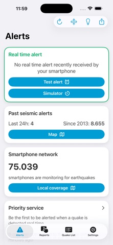 Earthquake Network App Store screenshot 2