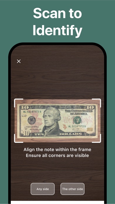 NoteSnap: Banknote Identifier App Store screenshot 2