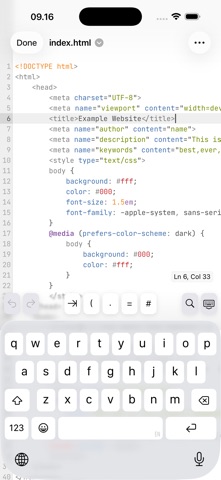 Runestone Text Editor App Store screenshot 1