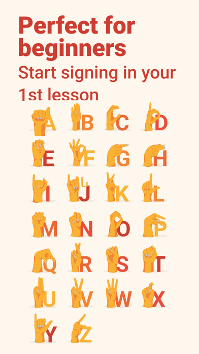 Lingvano - Learn Sign Language App Store screenshot 2