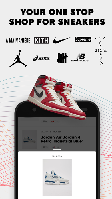 DROPS by SoleSavy - Sneakers App Store screenshot 1