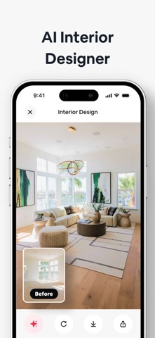 AI Home Decor-Interior Design App Store screenshot 1