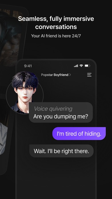 zeta: AI Chat, Story, Play App Store screenshot 2